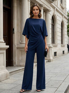 Lucrezia | Completo Drappeggiato Asimmetrico