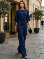 Lucrezia | Completo Drappeggiato Asimmetrico