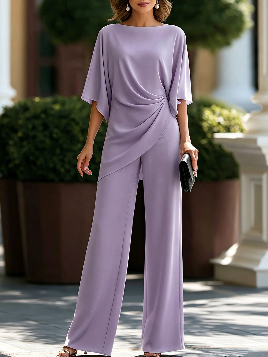 Lorenza | Completo Drappeggiato in Vita