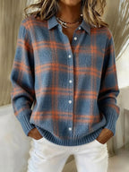 Eleonora | Cardigan a Quadri
