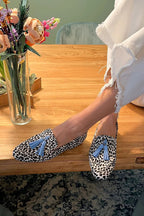 Maristella | Polka Dot Loafers with Tassels