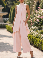 CAMARA | ELEGANT LAYERED PANT SET