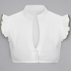 Abegail - Elegante camicetta a maniche corte per donne