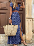 Dixie - Elegante abito estivo con stampa Boho per donne