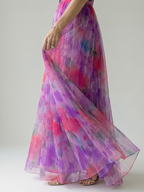 VIOLET | WRAP MAXI DRESS