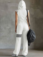 ELEANOR | RETRO ZIP-FRONT JUMPSUIT