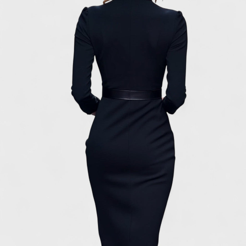 Alea | Mandarin Luxe – Maxi abito con cintura