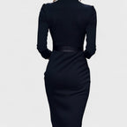 Alea | Mandarin Luxe – Maxi abito con cintura