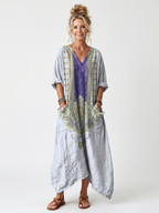 RAINA | EMBROIDERED MIDI DRESS