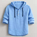 Rex™ | Camicia di lino con cappuccio