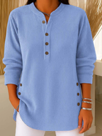 Iris | Tunica Henley con Bottoni