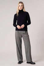 Dolcevita Velo in Puro Cashmere Nero