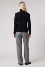 Dolcevita Velo in Puro Cashmere Nero