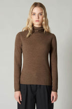 Dolcevita Velo in Puro Cashmere Corteccia