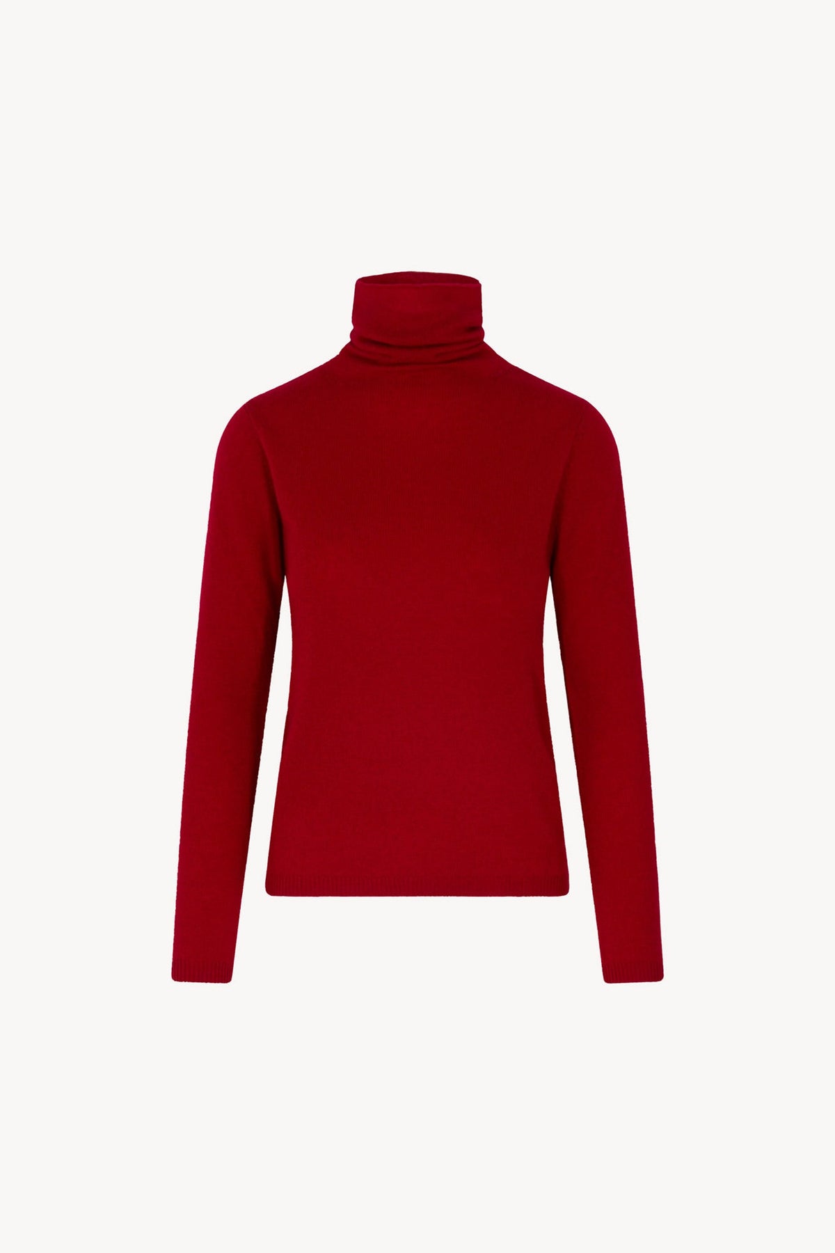 Dolcevita Velo in Puro Cashmere Rubino