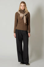 Dolcevita Velo in Puro Cashmere Rubino