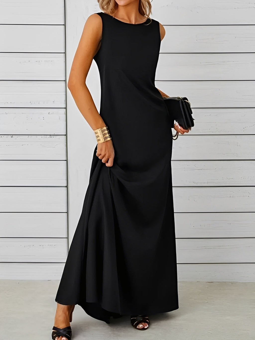 Saranna - Elegante Abito Lungo per Donne