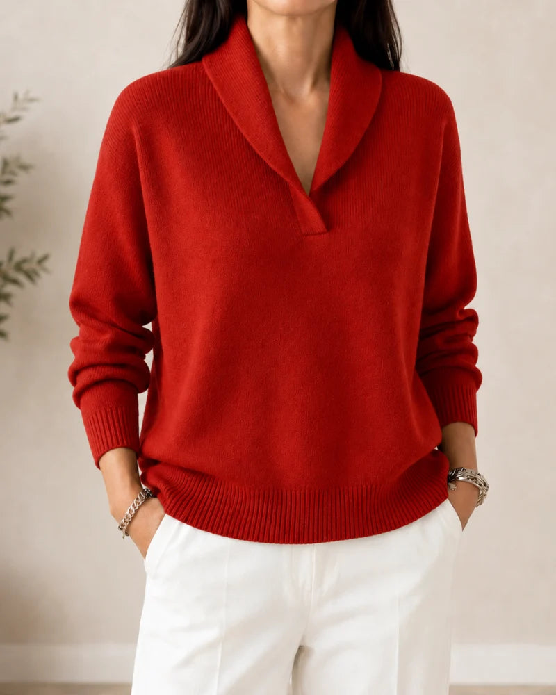 Nella | Maglione con Scollo a V