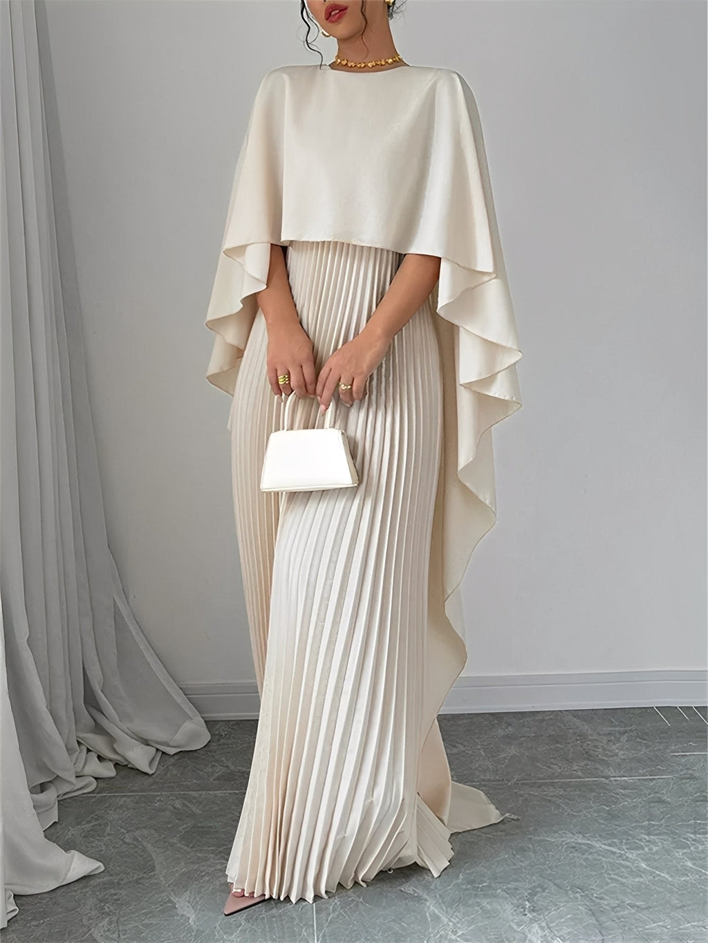 Katherine - Vestito lungo elegante e ampio per donne