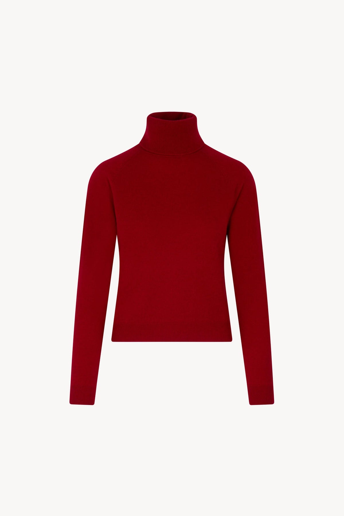 Dolcevita Manica Raglan in Puro Cashmere Rubino