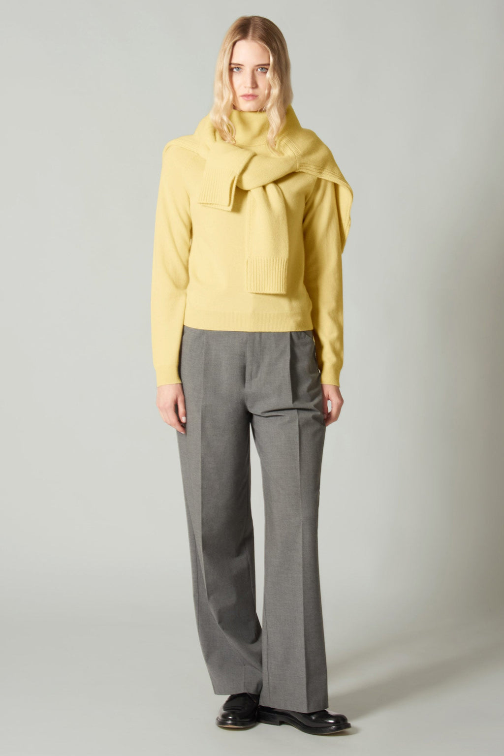 Dolcevita Manica Raglan in Puro Cashmere Vanilla