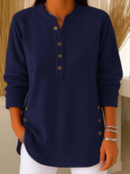 Neva™ | Button Henley Tunic