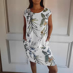 Jocelyn - Abito casual ampio con stampa per donne
