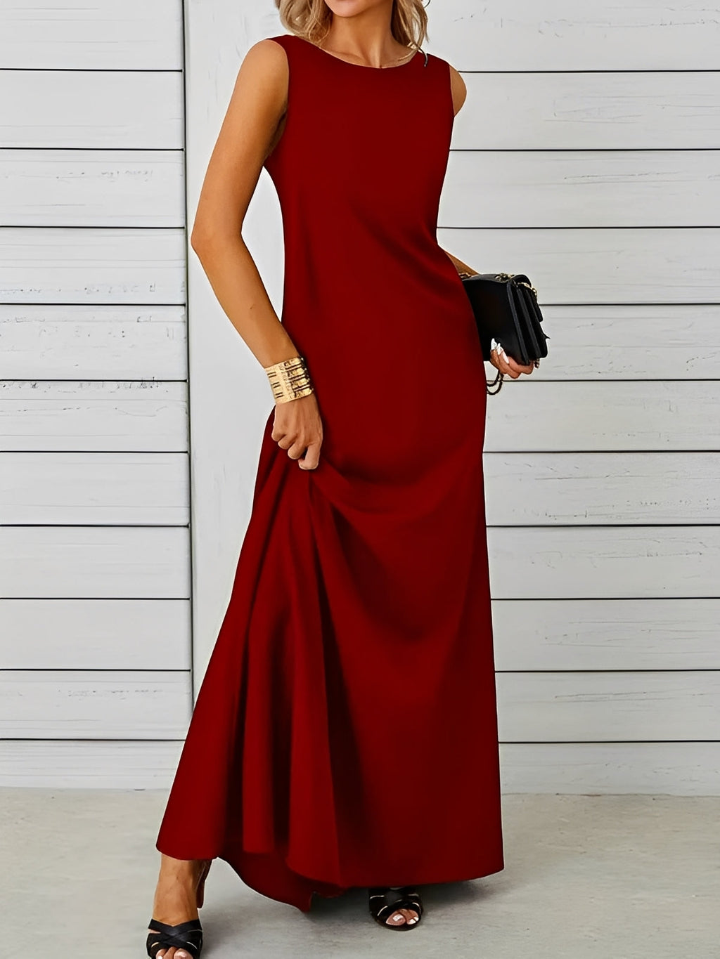 Saranna - Elegante Abito Lungo per Donne