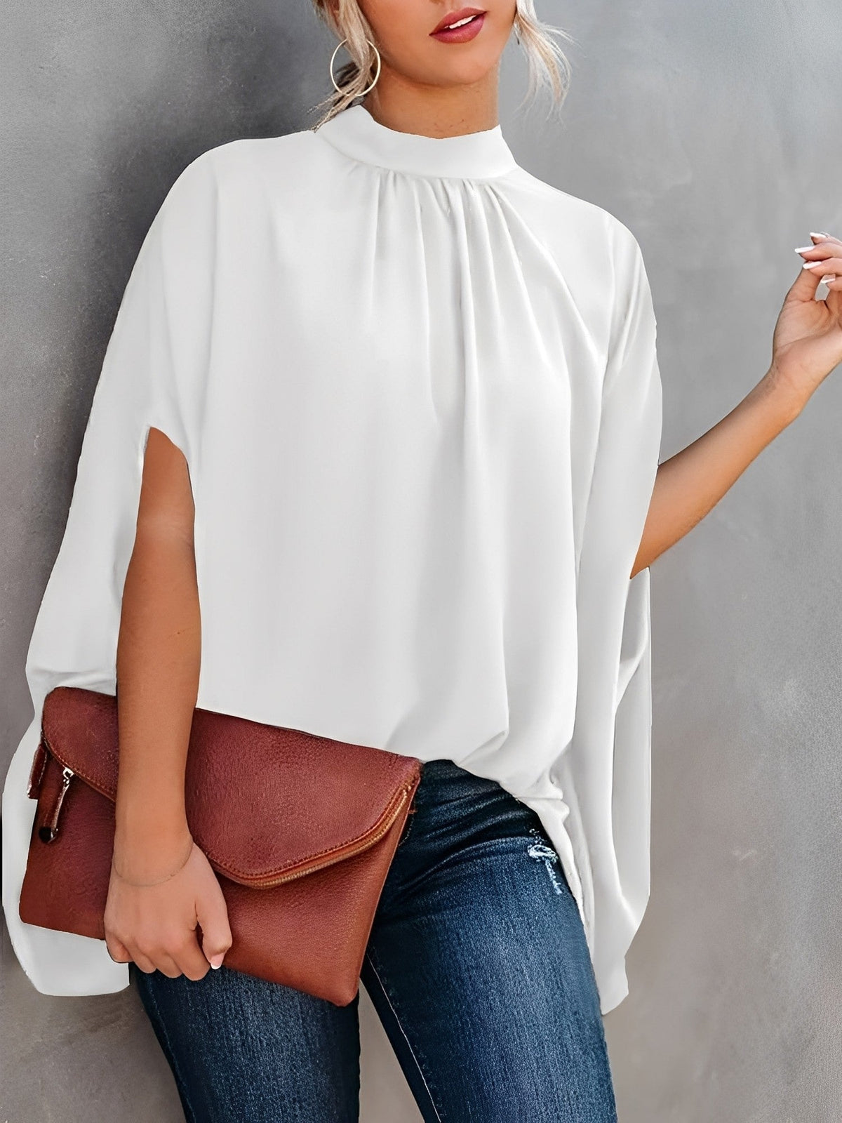 Nicola - Camicetta elegante con flair per donne
