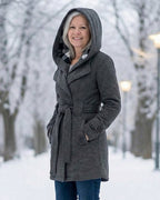 Zelinda | Cappotto in Lana a Quadri