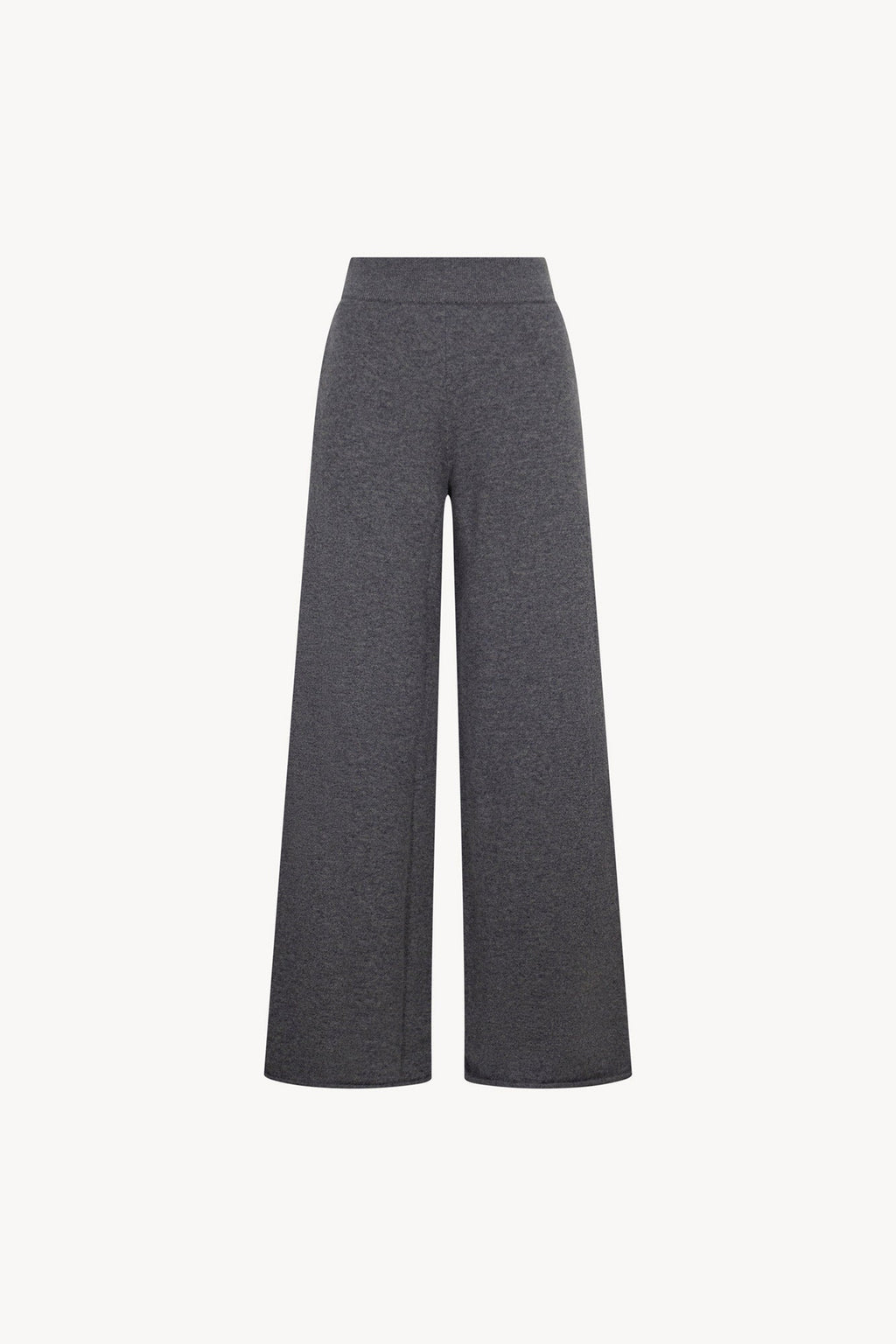 Pantaloni Ampi in Puro Cashmere Derby