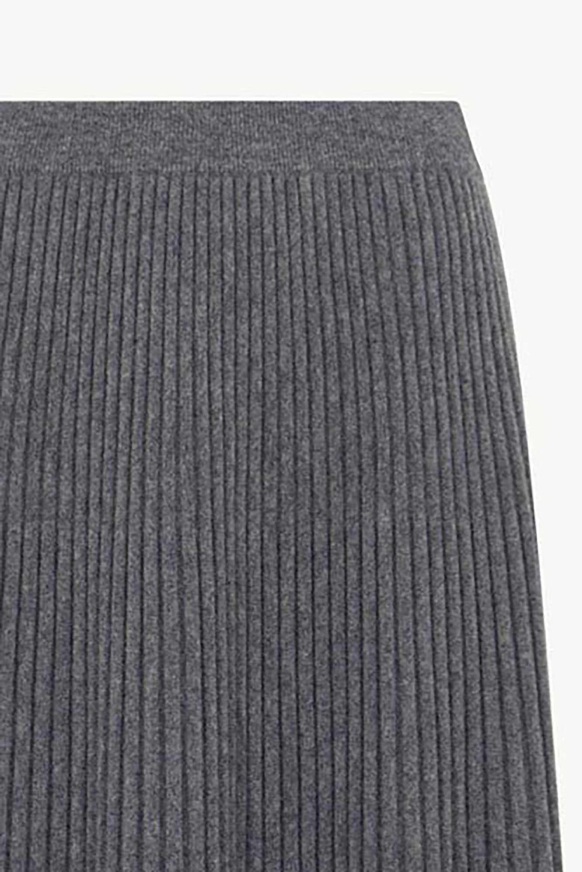 Gonna Plissè in Puro Cashmere Derby