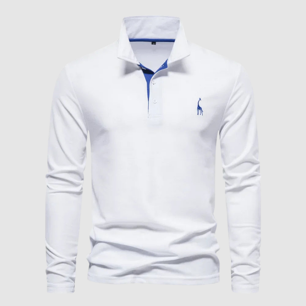 Audren | polo elegante a maniche lunghe