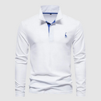 Audren | polo elegante a maniche lunghe