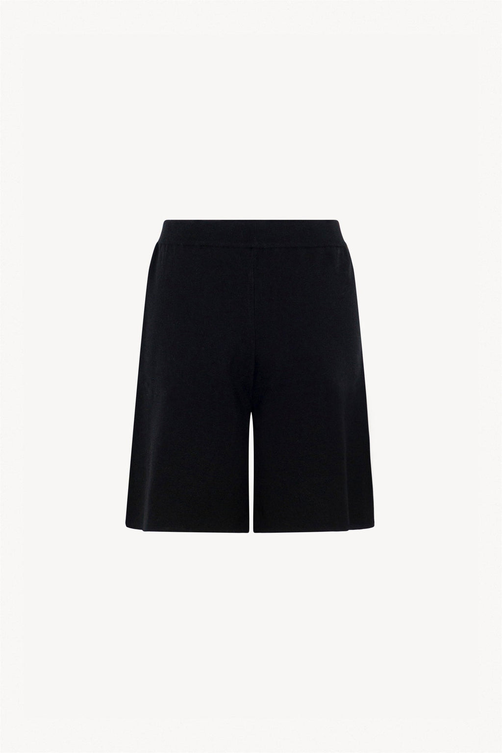 Bermuda in Cotone Seta Cashmere Nero