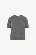Girocollo Mezza Manica in Puro Cashmere Derby