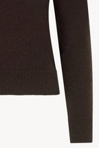 Dolcevita con Spacchetto in Puro Cashmere Mocha
