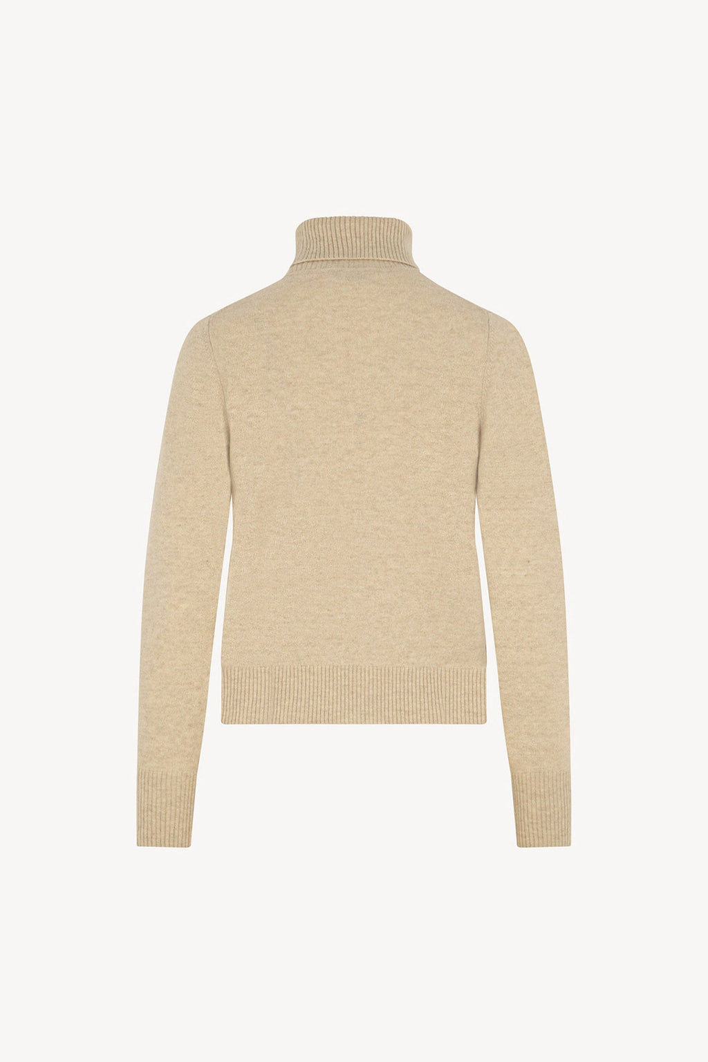 Dolcevita con Spacchetto in Puro Cashmere Avena
