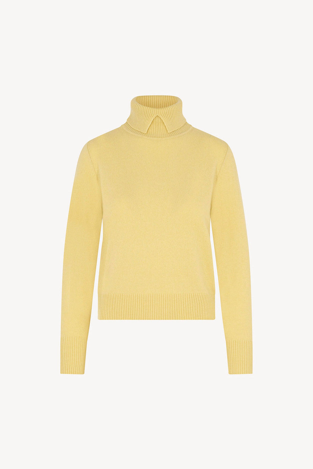 Dolcevita con Spacchetto in Puro Cashmere Vanilla