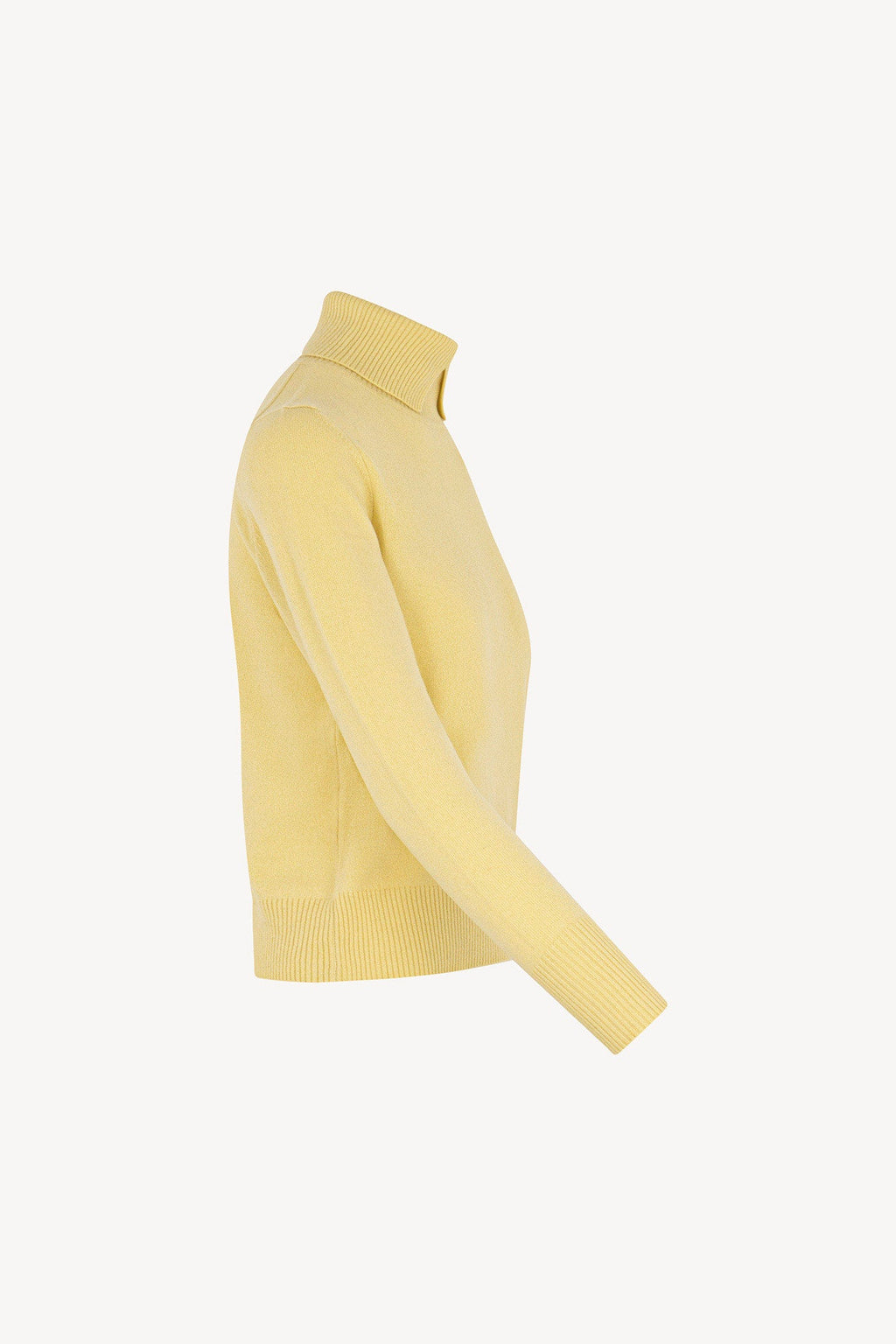 Dolcevita con Spacchetto in Puro Cashmere Vanilla