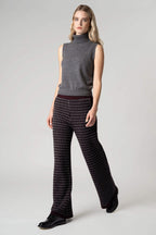 Dolcevita Senza Maniche in Puro Cashmere Derby