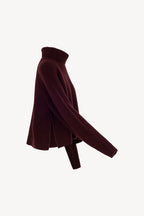 Dolcevita a Costa Inglese in Puro Cashmere Acero