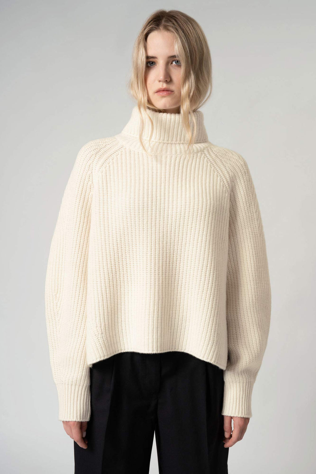 Dolcevita a Costa Inglese in Puro Cashmere Notte