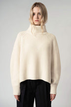 Dolcevita a Costa Inglese in Puro Cashmere Notte