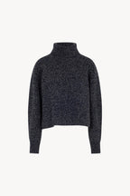 Dolcevita a Coste in Puro Cashmere Moulinè Notte