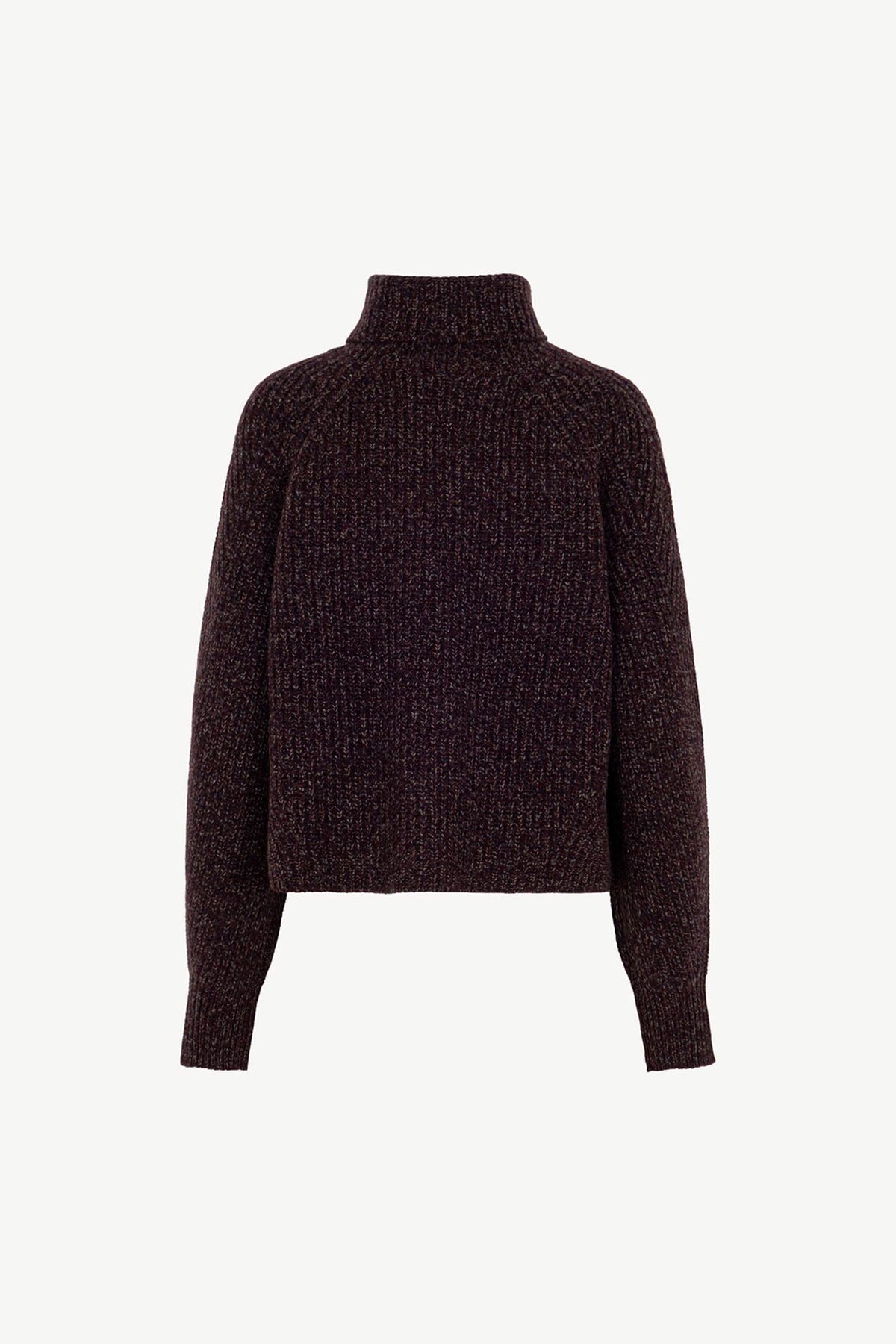 Dolcevita a Coste in Puro Cashmere Moulinè Acero