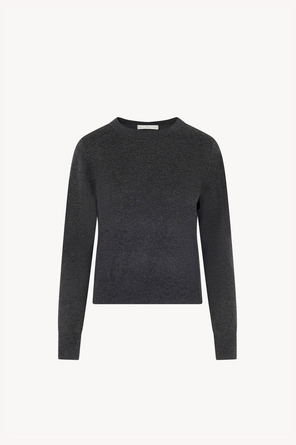 Maglia Girocollo in Seta Cashmere Extrafine Grigio