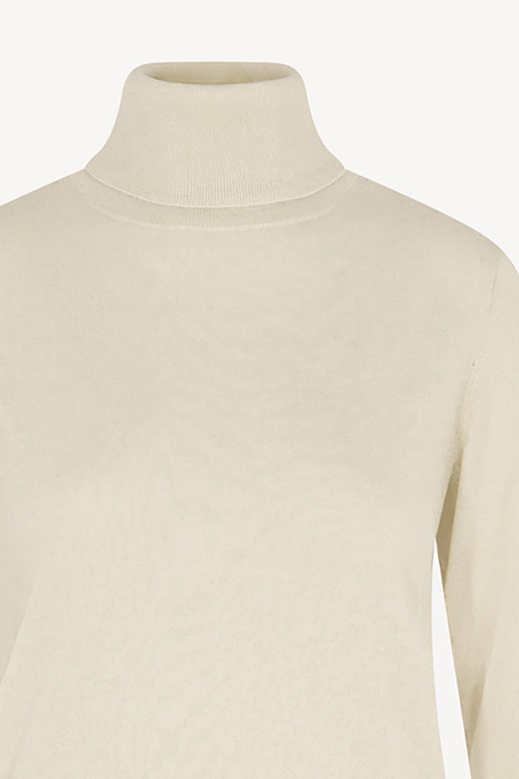 Maglia Dolcevita in Seta Cashmere Extrafine Avorio
