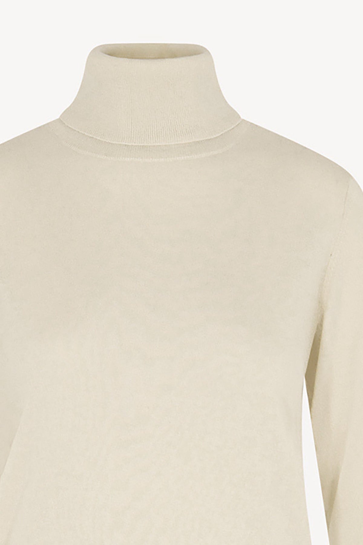 Maglia Dolcevita in Seta Cashmere Extrafine Avorio