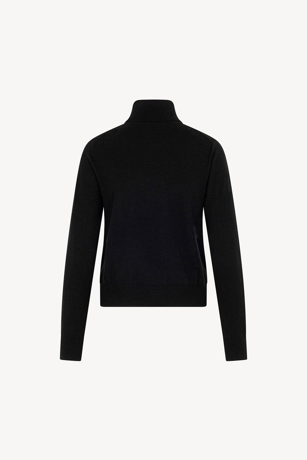 Maglia Dolcevita in Seta Cashmere Extrafine Nero